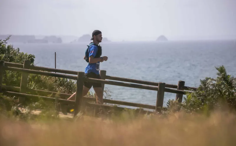 Face à l'océan, sur les falaises du Finistère