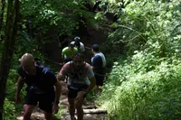Montée en sous-bois
