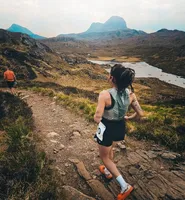 Coureurs sur le parcours